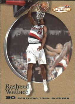 2000-01 Fleer Futures - Copper #61 Rasheed Wallace Front
