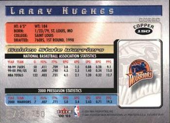 2000-01 Fleer Futures - Copper #150 Larry Hughes Back