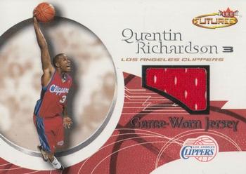 2000-01 Fleer Futures - Rookie Game-Worn Jerseys #223 Quentin Richardson Front