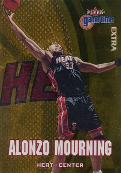 2000-01 Fleer Game Time - Extra #10 Alonzo Mourning Front
