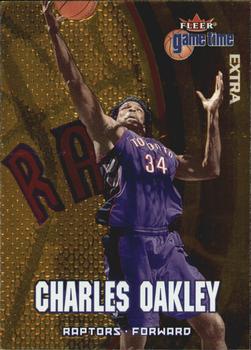 2000-01 Fleer Game Time - Extra #13 Charles Oakley Front