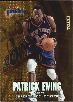 2000-01 Fleer Game Time - Extra #14 Patrick Ewing Front