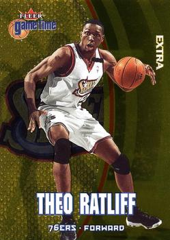 2000-01 Fleer Game Time - Extra #23 Theo Ratliff Front