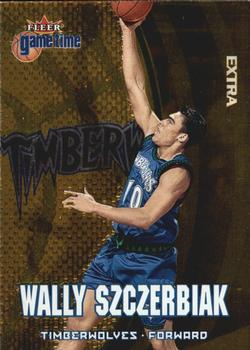 2000-01 Fleer Game Time - Extra #32 Wally Szczerbiak Front