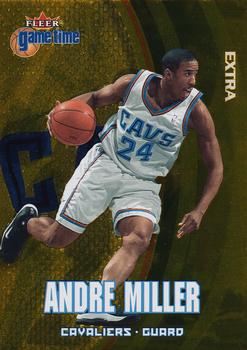 2000-01 Fleer Game Time - Extra #34 Andre Miller Front