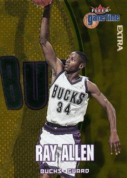 2000-01 Fleer Game Time - Extra #36 Ray Allen Front