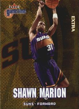 2000-01 Fleer Game Time - Extra #40 Shawn Marion Front