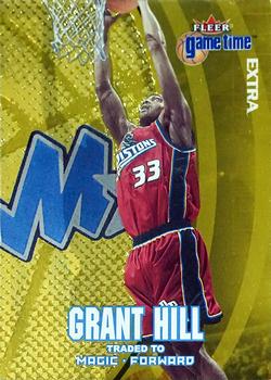 2000-01 Fleer Game Time - Extra #48 Grant Hill Front