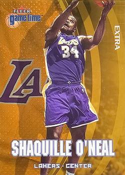2000-01 Fleer Game Time - Extra #58 Shaquille O'Neal Front