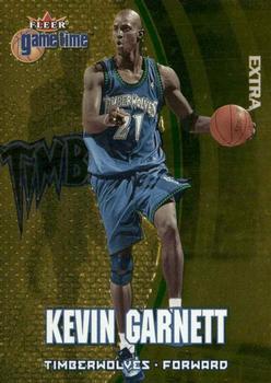 2000-01 Fleer Game Time - Extra #59 Kevin Garnett Front