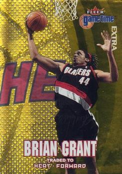 2000-01 Fleer Game Time - Extra #61 Brian Grant Front