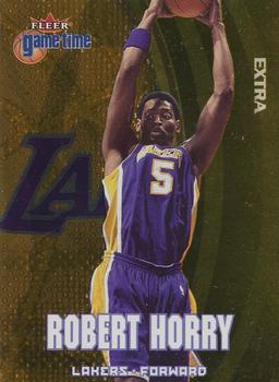 2000-01 Fleer Game Time - Extra #71 Robert Horry Front