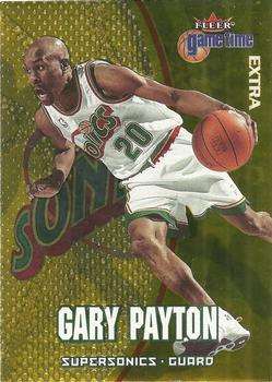 2000-01 Fleer Game Time - Extra #52 Gary Payton Front