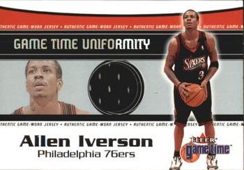 2000-01 Fleer Game Time - Uniformity #NNO Sean Elliott Front