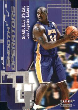 2000-01 Fleer Genuine - Smooth Operators #12 SO Shaquille O'Neal Front