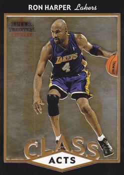 2000-01 Fleer Tradition Glossy - Class Acts #4 CA Ron Harper Front