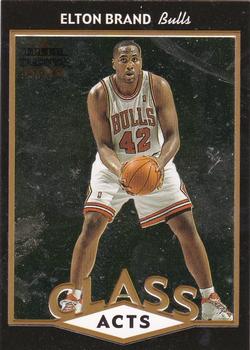 2000-01 Fleer Tradition Glossy - Class Acts #24 CA Elton Brand Front