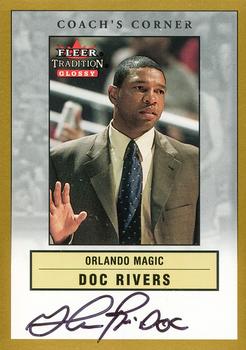2000-01 Fleer Tradition Glossy - Coach's Corner #NNO Doc Rivers Front