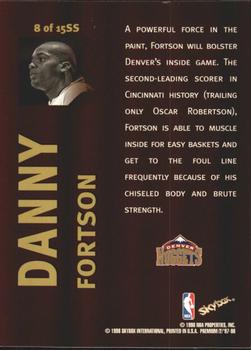 1997-98 SkyBox Premium - Star Search #8 SS Danny Fortson Back