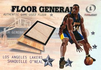 2000-01 Fleer Legacy - Floor Generals #4 FG Shaquille O'Neal Front