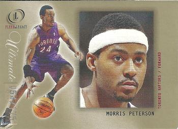 2000-01 Fleer Legacy - Ultimate #99 Morris Peterson Front