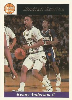 1991 Front Row Top 10 Draft Picks - Charter Member #2 Kenny Anderson Front