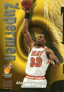 1997-98 SkyBox Z-Force #197 Alonzo Mourning Front