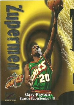 1997-98 SkyBox Z-Force #204 Gary Payton Front