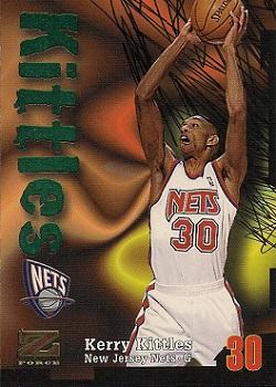 1997-98 SkyBox Z-Force #30 Kerry Kittles Front