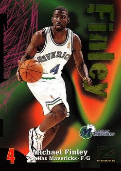1997-98 SkyBox Z-Force #19 Michael Finley Front