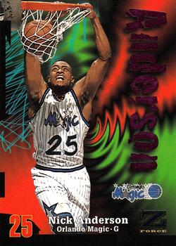 1997-98 SkyBox Z-Force #25 Nick Anderson Front