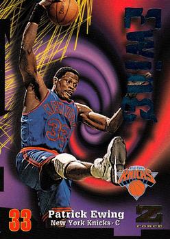 1997-98 SkyBox Z-Force #26 Patrick Ewing Front