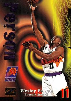 1997-98 SkyBox Z-Force #37 Wesley Person Front