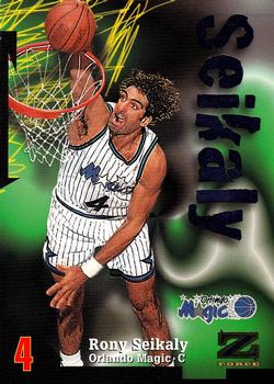 1997-98 SkyBox Z-Force #56 Rony Seikaly Front