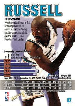 1997-98 SkyBox Z-Force #82 Bryon Russell Back