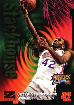 1997-98 SkyBox Z-Force #84 Jerry Stackhouse Front