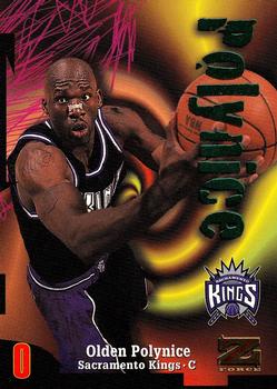 1997-98 SkyBox Z-Force #97 Olden Polynice Front