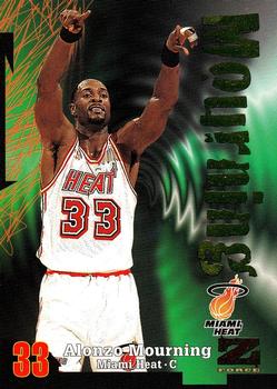 1997-98 SkyBox Z-Force #99 Alonzo Mourning Front