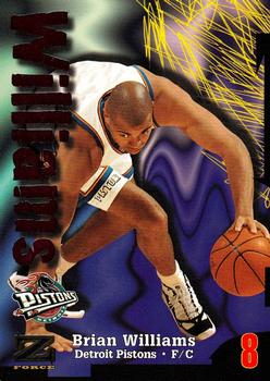 1997-98 SkyBox Z-Force #117 Brian Williams Front