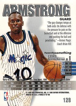 1997-98 SkyBox Z-Force #128 Darrell Armstrong Back