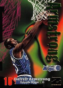 1997-98 SkyBox Z-Force #128 Darrell Armstrong Front