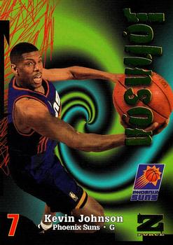 1997-98 SkyBox Z-Force #146 Kevin Johnson Front