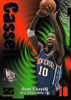 1997-98 SkyBox Z-Force #167 Sam Cassell Front