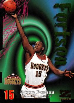 1997-98 SkyBox Z-Force #184 Danny Fortson Front