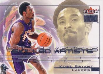 2000-01 Fleer Premium - Skilled Artists #8 SA Kobe Bryant Front