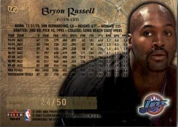 2000-01 Fleer Showcase - Legacy Collection #5 Bryon Russell Back