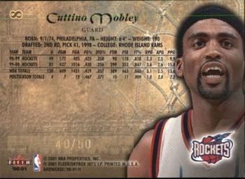 2000-01 Fleer Showcase - Legacy Collection #8 Cuttino Mobley Back