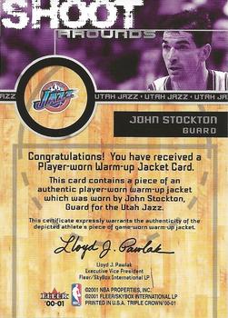 1999-2000 John Stockton and Karl Malone Game Worn Utah Jazz
