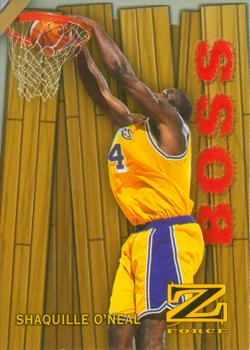 1997-98 SkyBox Z-Force - Boss #14 /B Shaquille O'Neal Front