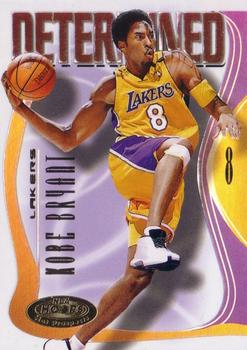 2000-01 Hoops Hot Prospects - Determined #4 D Kobe Bryant Front